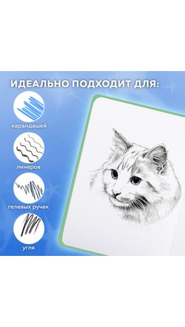 Скетчбук, белая бумага 80 г/м2, 145х203 мм, 80 л., резинка, твердый, FUNSTER, Гусь "Че смотришь?", 116891