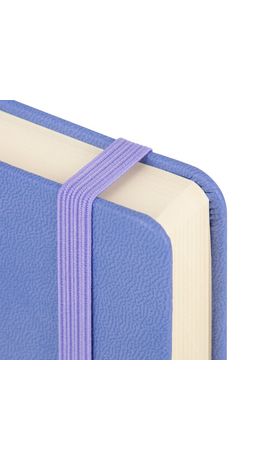 Скетчбук, слоновая кость 140 г/м2 200х200 мм, 80 л., КОЖЗАМ, резинка, BRAUBERG ART CLASSIC, пастель сиреневый, 116881