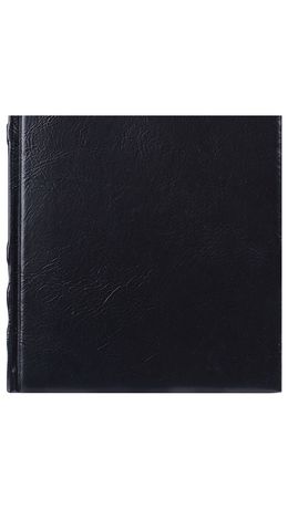 Ежедневник BRAUBERG недатированный, А5, 138х213 мм, "Black Jack", "старинная кожа", черный, красный срез, 123844