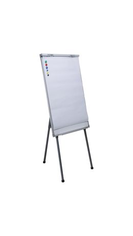 Блокноты для флипчарта BRAUBERG, комплект 5 шт., 20 л., чистые, 67,5х98 см, 80 г/м2, 124098