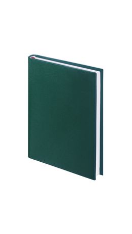 Ежедневник BRAUBERG недатированный, А5, 138х213 мм, "Select", под зернистую кожу, 160 л., зеленый, 123431