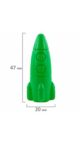 Восковые мелки фигурные BRAUBERG KIDS "РАКЕТА", НАБОР 36 цветов + НАКЛЕЙКИ В ПОДАРОК, 273084