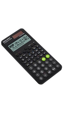 Калькулятор инженерный BRAUBERG SC-991ES-PLUS-BK (164х80 мм), 552 функции, 10+2 разряда, ЧЕРНЫЙ, 272651