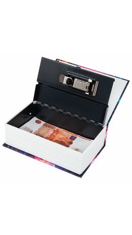 Сейф-книга "1984", 55х115х180 мм, кодовый замок, BRAUBERG, 291355