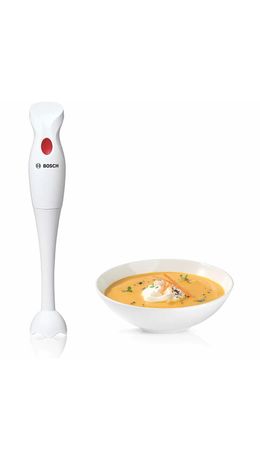 Блендер погружной BOSCH MSMP1000, 350 Вт, 1 скорость, 1 насадка, белый
