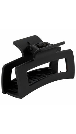 Краб для волос 8,5 см, soft-touch, чёрный, MONTE VITA, 457002
