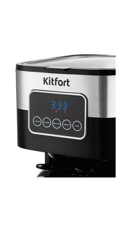 Кофеварка капельная KITFORT КТ-732, 900Вт, объем 1,5 л, поддержание температуры, черн, КТ-752