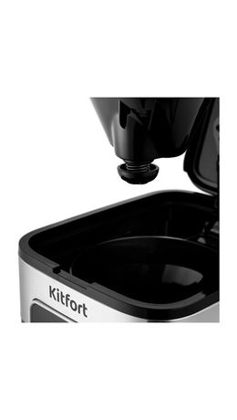 Кофеварка капельная KITFORT КТ-732, 900Вт, объем 1,5 л, поддержание температуры, черн, КТ-752
