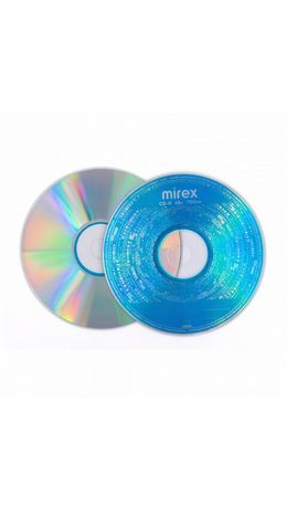 Диски CD-R MIREX, 700 Мб 48x Cake Box (упаковка на шпиле), КОМПЛЕКТ 10 шт, UL120051A8, UL120051A8L