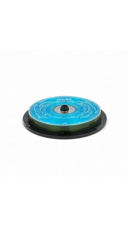 Диски CD-R MIREX, 700 Мб 48x Cake Box (упаковка на шпиле), КОМПЛЕКТ 10 шт, UL120051A8, UL120051A8L