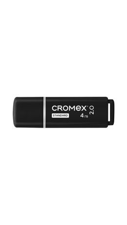 Флеш-диск 4GB CROMEX Standard USB 2.0, черный, 514156