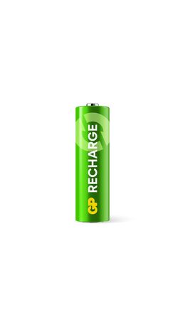 Батарейки аккумуляторные GP ReCharge Ni-Mh пальчиковые КОМПЛЕКТ 2 шт., АА (HR6) 1000 mAh, 100AAHCV, 100AAHCV-2CRSB
