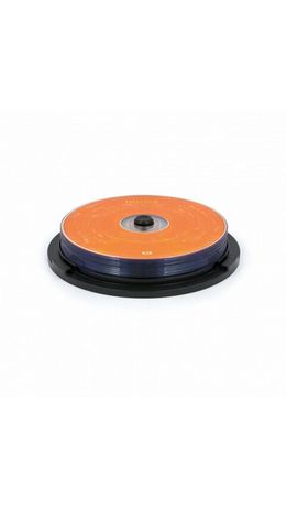 Диски DVD+R (плюс) MIREX, 4,7 Гб 16x Cake Box (упаковка на шпиле), КОМПЛЕКТ 10 шт, UL, UL130013A1L