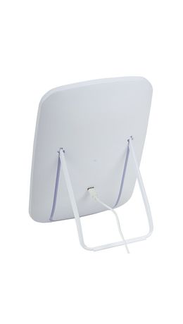 Зеркало настольное с LED-подсветкой для макияжа, 24х17 см, 3 режима свечения, аккумулятор 800 mAh, цвет белый, WBZ, 609333