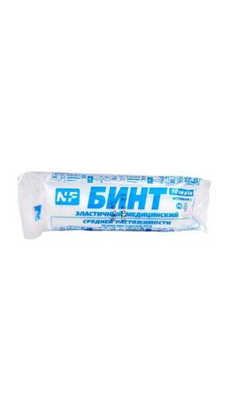 Бинт фиксирующий эластичный 10 см х 4 м, КОМПЛЕКТ 20 шт., NF