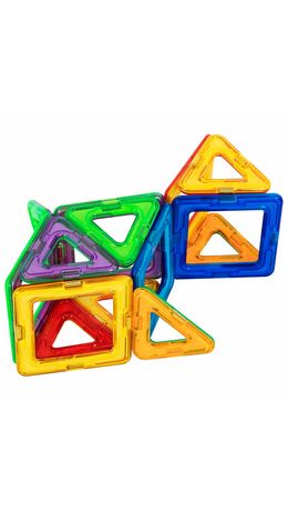Магнитный конструктор MAGNETIC BLOCKS, 20 магнитных деталей, BRAUBERG KIDS, код 1С, 665718