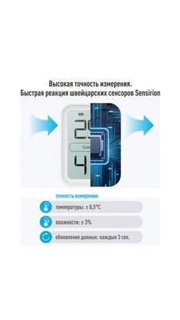 Термогигрометр электронный Рэлсиб Ivit-1 с поверкой РФ