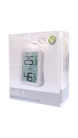 Термогигрометр электронный Рэлсиб Ivit-1 с поверкой РФ