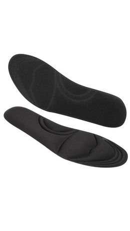 Стельки для обуви с ЭФФЕКТОМ ПАМЯТИ, материал MEMORY FOAM, размер RU 34-39 / EU 35-40, с линиями выреза, SHEGRA (ШЕГРА), 700746