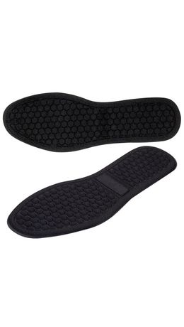 Стельки для обуви с МАССАЖНЫМ ЭФФЕТОМ, материал HI-POLY, размер RU 34-39 / EU 35-40, с линиями выреза, SHEGRA (ШЕГРА), 700754
