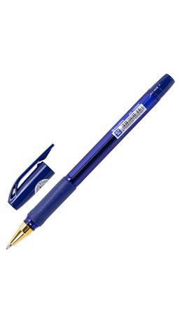 Ручка шариковая BRAUBERG BP-GT GLD BLUE, СИНЯЯ, корпус тонированный, пишущий узел 0,7 мм, линия письма 0,35 мм, 144505