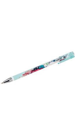 Ручка шариковая с принтом FUNSTER (ФАНСТЕР) STICK "ANIME", СИНЯЯ, SOFT TOUCH покрытие, узел 0,7 мм, линия 0,35 мм, 144392