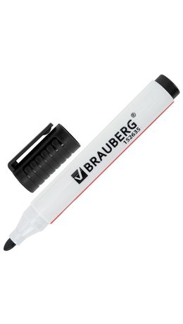 Маркеры стираемые для белой доски, НАБОР 4 ЦВЕТА, BRAUBERG "ULTRA WHITEBOARD MARKER", 3 мм, 152635