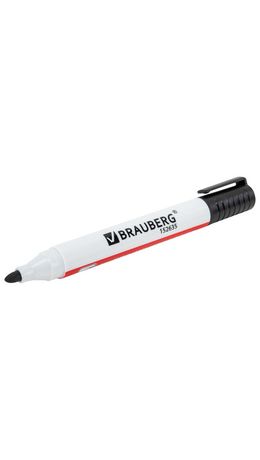 Маркеры стираемые для белой доски, НАБОР 4 ЦВЕТА, BRAUBERG "ULTRA WHITEBOARD MARKER", 3 мм, 152635