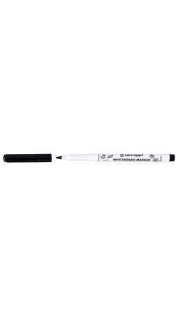 Маркер стираемый для белой доски ЧЕРНЫЙ, CENTROPEN "Dry-Wipe", 1-2 мм, 2507, 525070112