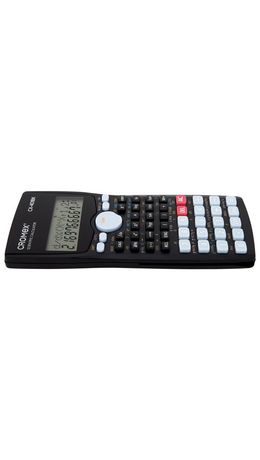 Калькулятор инженерный CROMEX (КРОМЕКС) CX-401BK (155х80 мм), 401 функция, 10+2 разрядов, черный, 273833