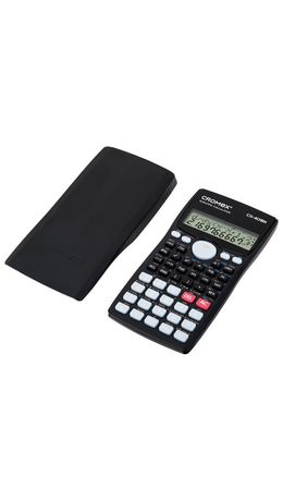 Калькулятор инженерный CROMEX (КРОМЕКС) CX-401BK (155х80 мм), 401 функция, 10+2 разрядов, черный, 273833