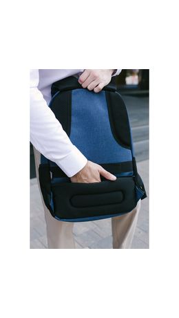 Рюкзак HEIKKI SECURE (ХЕЙКИ) универсальный, отделение для ноутбука, синий, 46x31x19 см, 273896