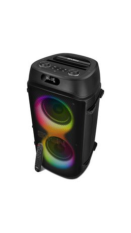 Колонка портативная SVEN PS-850, 100 Вт, TWS, Bluetooth, FM, USB, microSD, LED-дисплей, черная, SV-022679