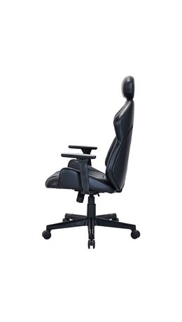 Кресло BRABIX PREMIUM "Tokyo EX-595", регулируемый подголовник, рециклированная кожа, черное, 532975