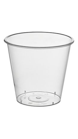 Стакан одноразовый 300 мл, пластиковый прозрачный, Bubble Cup, СВЕРХПЛОТНЫЙ, ВЗЛП, 1023ГП
