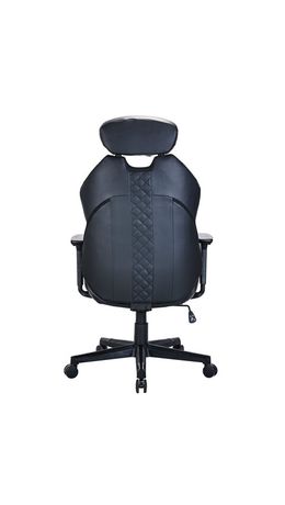 Кресло BRABIX PREMIUM "Tokyo EX-595", регулируемый подголовник, рециклированная кожа, черное, 532975