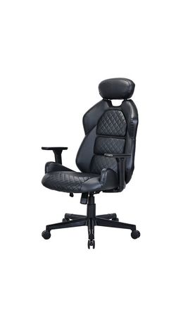 Кресло BRABIX PREMIUM "Tokyo EX-595", регулируемый подголовник, рециклированная кожа, черное, 532975