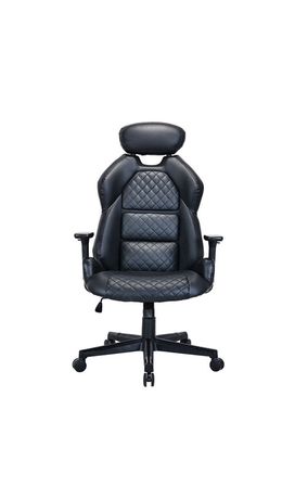 Кресло BRABIX PREMIUM "Tokyo EX-595", регулируемый подголовник, рециклированная кожа, черное, 532975