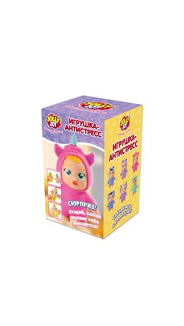 Игрушка-антистресс "МАЛЫШОК В КОСТЮМЧИКЕ", ассорти 12 видов, дисплей, JOLLY JOT (ДЖОЛЛИ ДЖОТ), 665786
