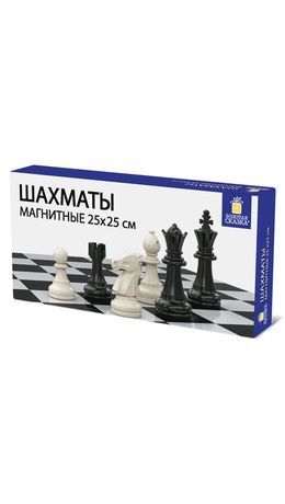 Шахматы магнитные ХИТ классические, доска 25х25 см, ЗОЛОТАЯ СКАЗКА, 665761