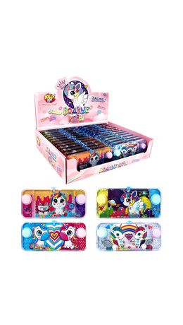 Водная игра ЕДИНОРОЖКИ, 15х7 см, колечки, ассорти, 4 вида, дисплей, JOLLY JOT (ДЖОЛЛИ ДЖОТ), 665997