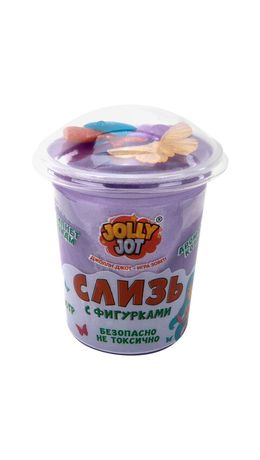 Слайм, слизь с фигурками, русалочки, 200 г, АССОРТИ 3 вида, JOLLY JOT (ДЖОЛЛИ ДЖОТ), 666666