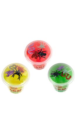 Слайм Слизь с фигурками, насекомые, 200 г, АССОРТИ 3 вида, JOLLY JOT (ДЖОЛЛИ ДЖОТ), 666664