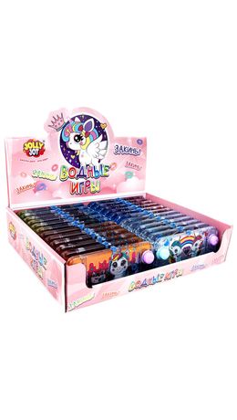 Водная игра ЕДИНОРОЖКИ, 15х7 см, колечки, ассорти, 4 вида, дисплей, JOLLY JOT (ДЖОЛЛИ ДЖОТ), 665997