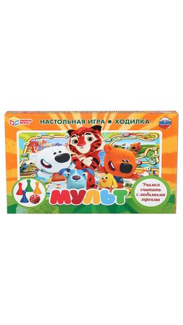 Игра-ходилка настольная, ЛИЦЕНЗИОННЫЕ СЮЖЕТЫ, ассорти, 217х330х27 мм, УМНЫЕ ИГРЫ