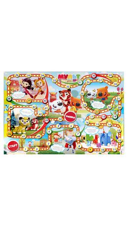 Игра-ходилка настольная, ЛИЦЕНЗИОННЫЕ СЮЖЕТЫ, ассорти, 217х330х27 мм, УМНЫЕ ИГРЫ
