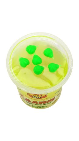 Слайм с фигурками, вкусняшки, 200 г, АССОРТИ 6 видов, JOLLY JOT (ДЖОЛЛИ ДЖОТ), 666668