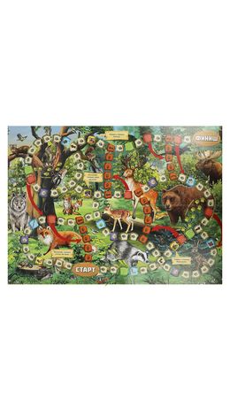 Игра-ходилка настольная, ЛИЦЕНЗИОННЫЕ СЮЖЕТЫ, ассорти, 217х330х27 мм, УМНЫЕ ИГРЫ