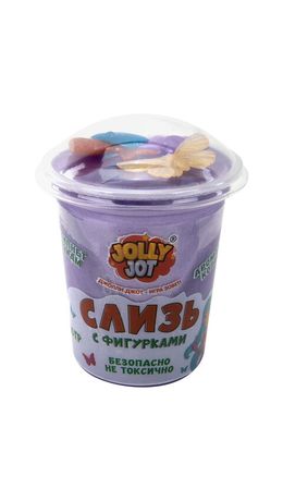 Слайм, слизь с фигурками, русалочки, 200 г, НАБОР 3 шт., JOLLY JOT (ДЖОЛЛИ ДЖОТ), 666667