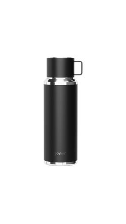 Термос 0,75 л JOYLUX (ДЖОЙЛЮКС) ULTRA, нержавеющая сталь SUS316, крышка/кружка, питейник, сито, черный матовый, 700314